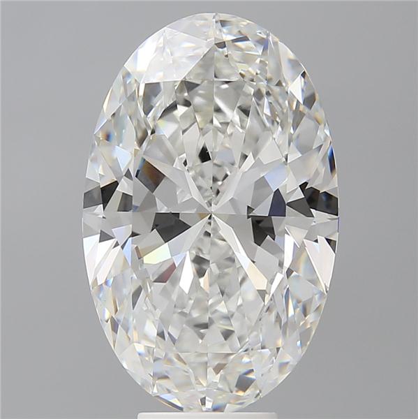 7.60 ct. oval Lab Grown Diamond front image