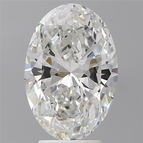 4.10 ct. oval Lab Grown Diamond front image