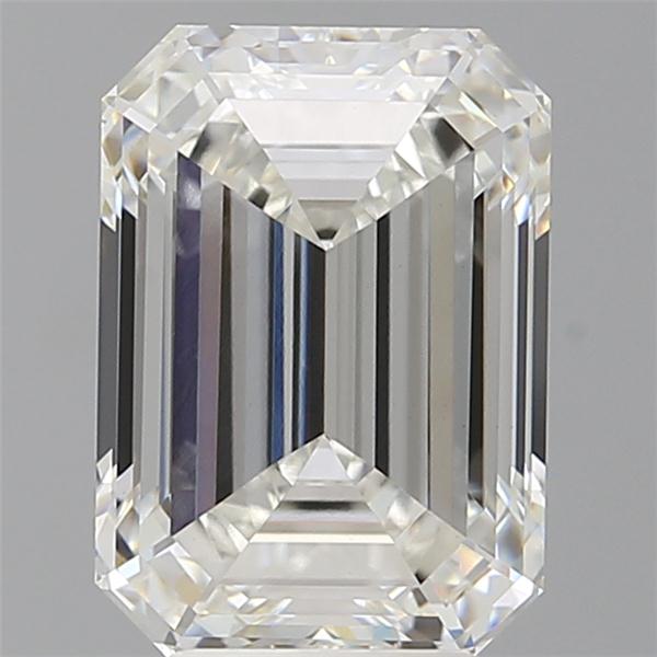 4.57 ct. emerald Lab Grown Diamond front image