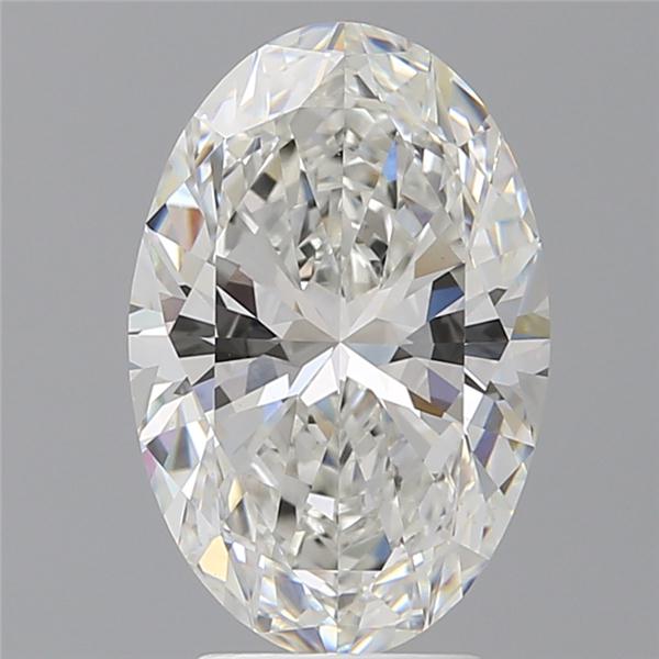 4.09 ct. oval Lab Grown Diamond front image