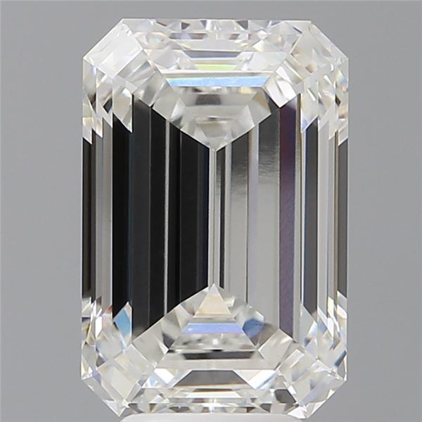 6.08 ct. emerald Lab Grown Diamond front image