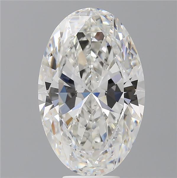 8.07 ct. oval Lab Grown Diamond front image