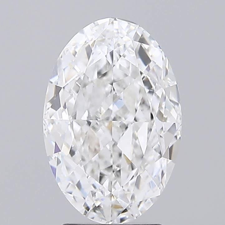 4.26 ct. oval Lab Grown Diamond front image