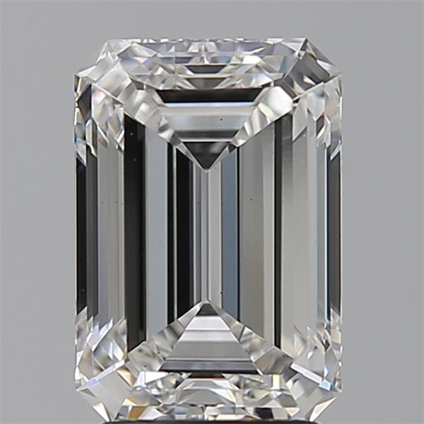 3.01 carat f VS1 EX Cut IGI emerald diamond