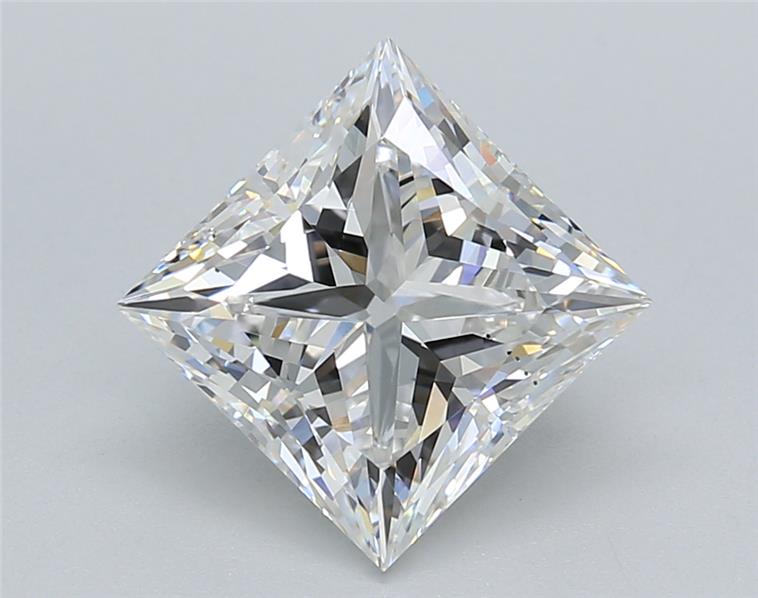 3.02 ct. princess Lab Grown Diamond front image