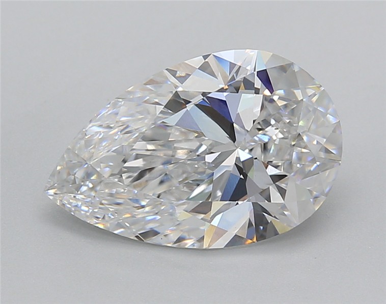 3.02 ct. pear Lab Grown Diamond front image