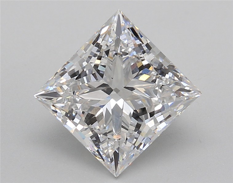 3.02 ct. princess Lab Grown Diamond front image