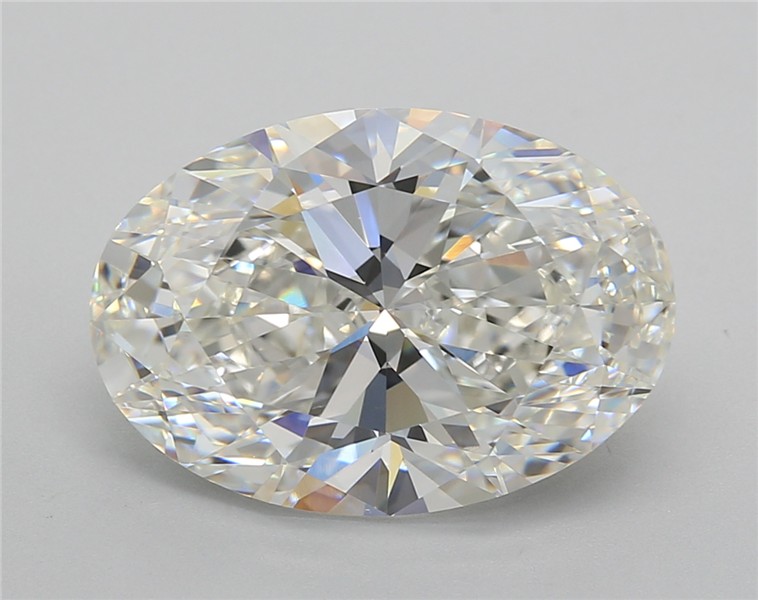 6.01 ct. oval Lab Grown Diamond front image