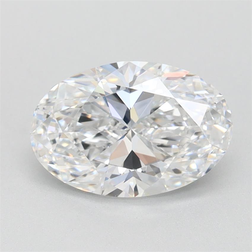 1.10 ct. oval Lab Grown Diamond front image
