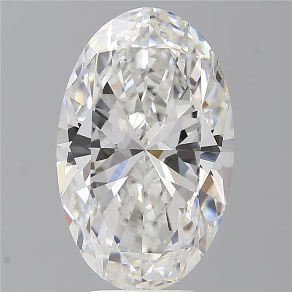 5.52 ct. oval Lab Grown Diamond front image