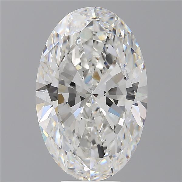 8.05 ct. oval Lab Grown Diamond front image