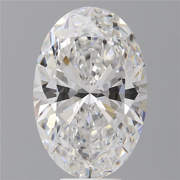 7.60 ct. oval Lab Grown Diamond front image