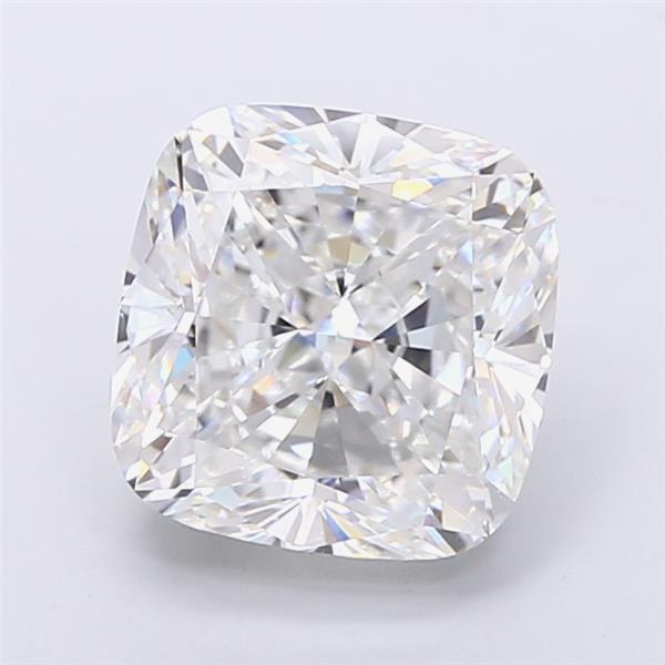 6.52 ct. cushion Lab Grown Diamond front image