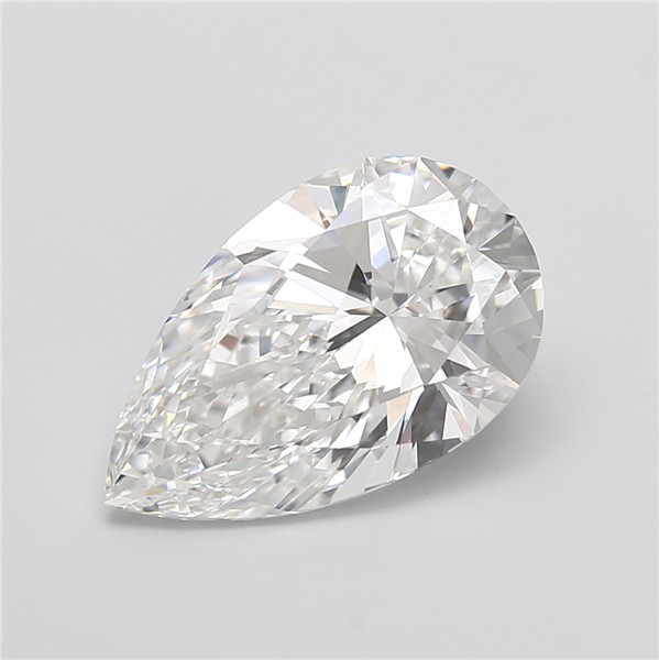 7.67 ct. pear Lab Grown Diamond front image