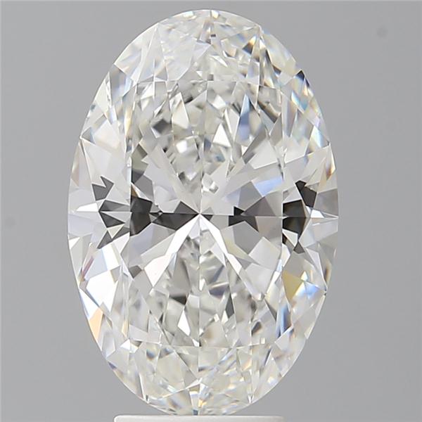 5.10 ct. oval Lab Grown Diamond front image
