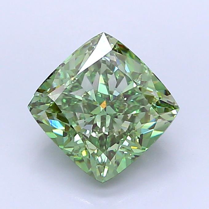 4.06 ct. cushion Lab Grown Diamond front image