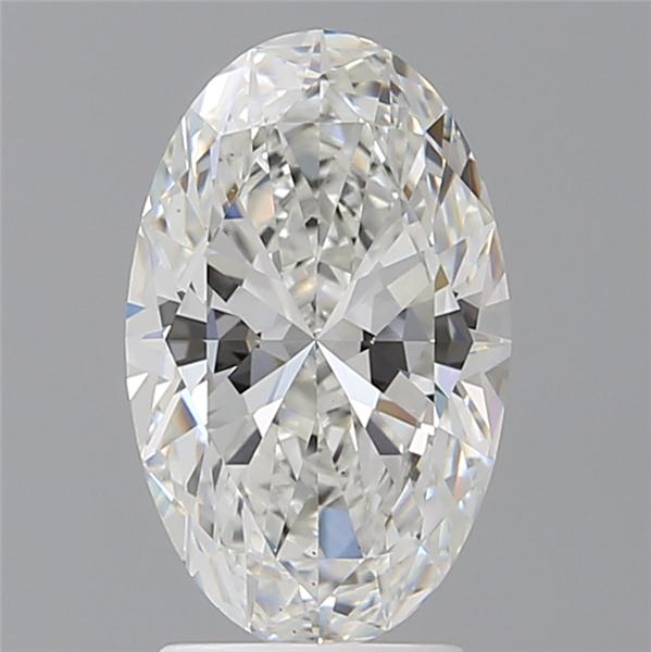 2.59 ct. oval Lab Grown Diamond front image