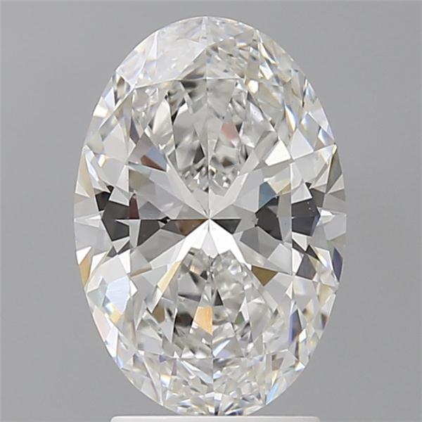 2.60 ct. oval Lab Grown Diamond front image