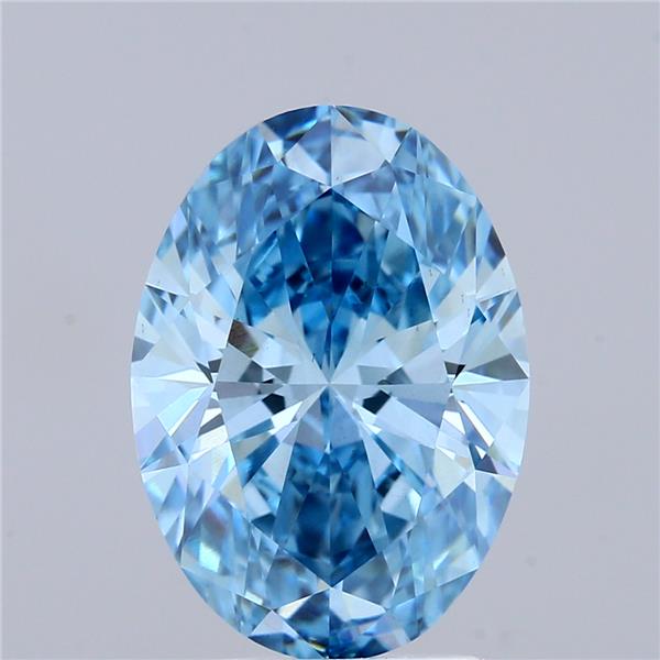 3.02 ct. oval Lab Grown Diamond front image
