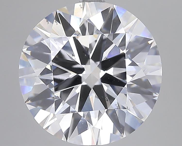 7.02 ct. round Lab Grown Diamond front image