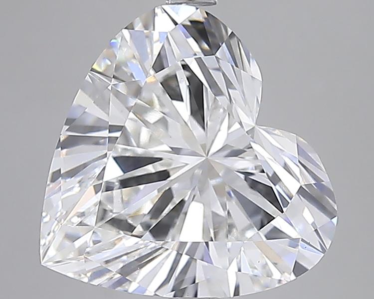 7.04 ct. heart Lab Grown Diamond front image