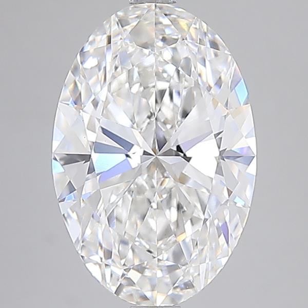 5.00 ct. oval Lab Grown Diamond front image