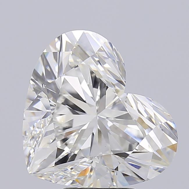 6.08 ct. heart Lab Grown Diamond front image