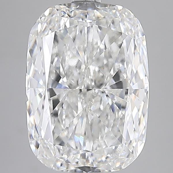 6.02 ct. cushion Lab Grown Diamond front image