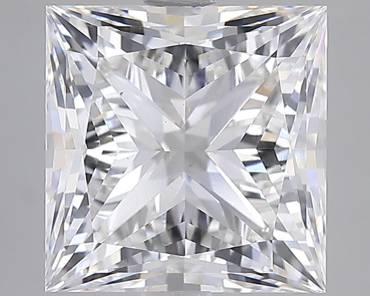 5.01 ct. princess Lab Grown Diamond front image