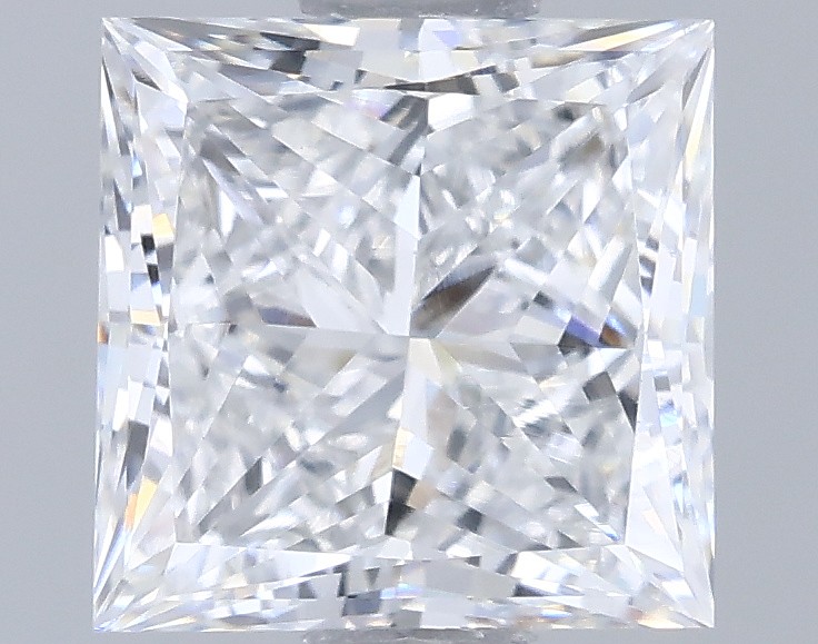1.08 ct. princess Lab Grown Diamond front image