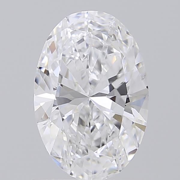 1.09 ct. oval Lab Grown Diamond front image