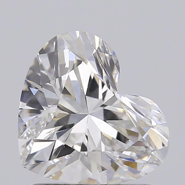 1.03 carat e VS1 EX Cut IGI heart diamond