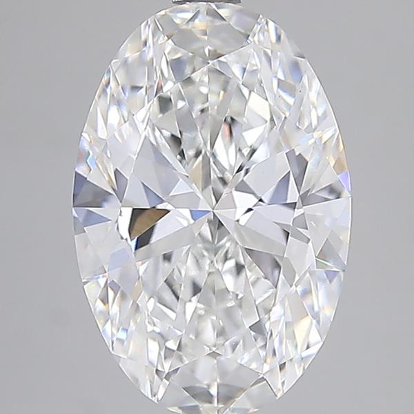 4.00 ct. oval Lab Grown Diamond front image