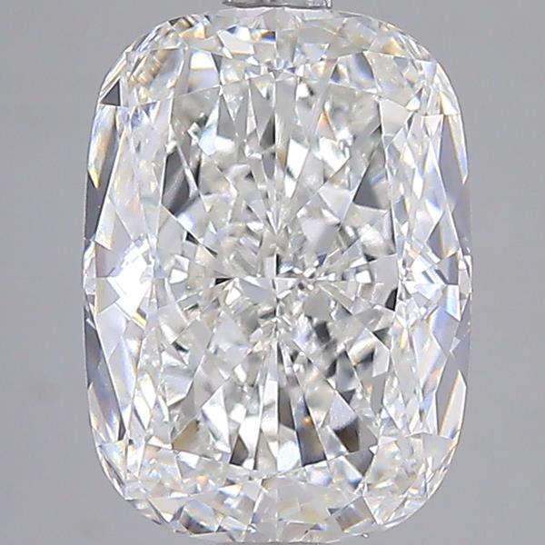 4.09 ct. cushion Lab Grown Diamond front image