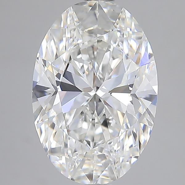 4.02 ct. oval Lab Grown Diamond front image