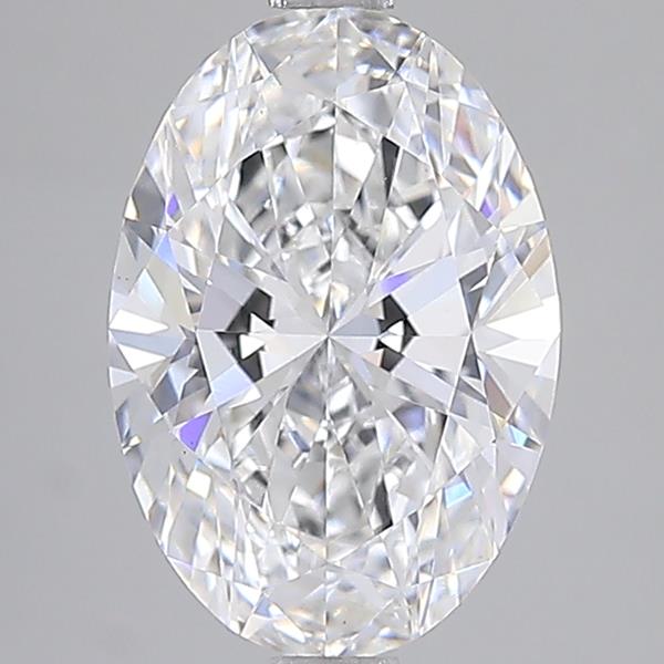 3.05 ct. oval Lab Grown Diamond front image