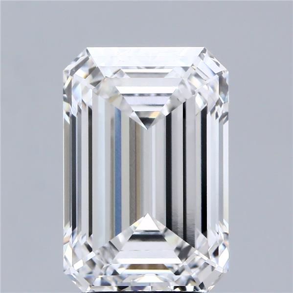 3.99 ct. emerald Lab Grown Diamond front image
