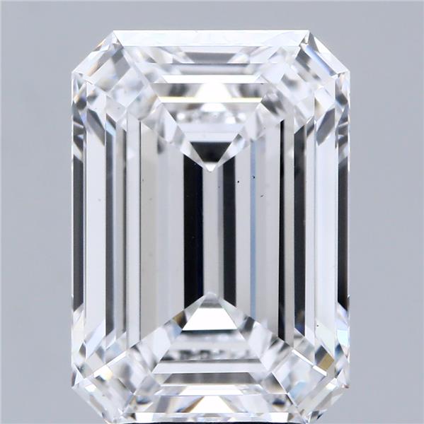 5.36 ct. emerald Lab Grown Diamond front image