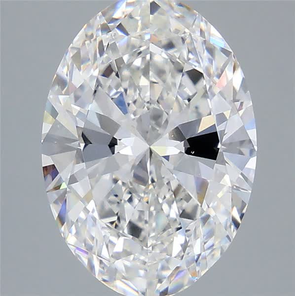 4.01 ct. oval Lab Grown Diamond front image