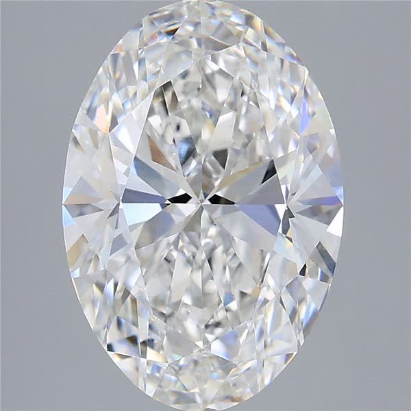 4.05 ct. oval Lab Grown Diamond front image