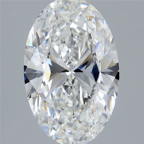 4.00 ct. oval Lab Grown Diamond front image