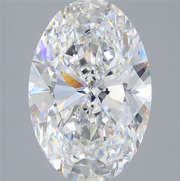 4.02 ct. oval Lab Grown Diamond front image