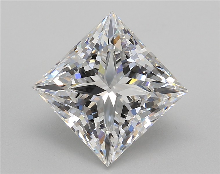 5.02 ct. princess Lab Grown Diamond front image
