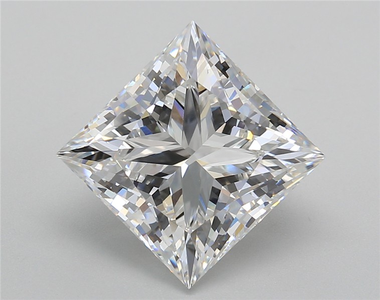 5.01 ct. princess Lab Grown Diamond front image