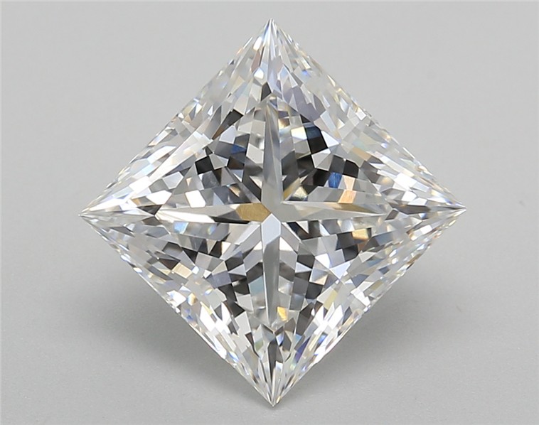 4.02 ct. princess Lab Grown Diamond front image