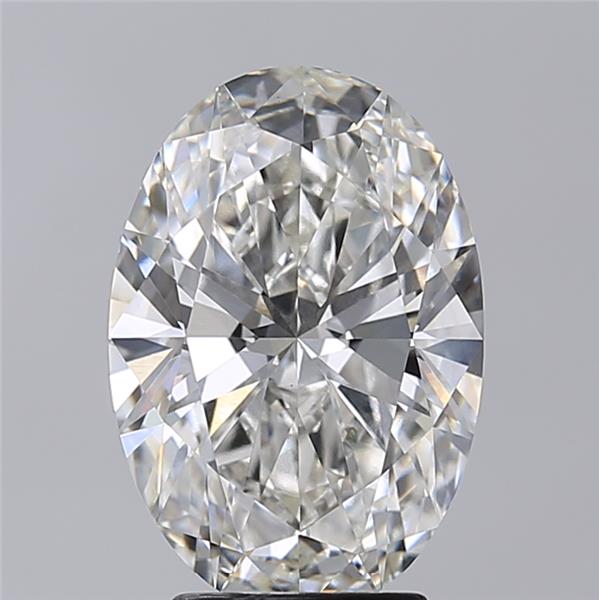 3.50 ct. oval Lab Grown Diamond front image