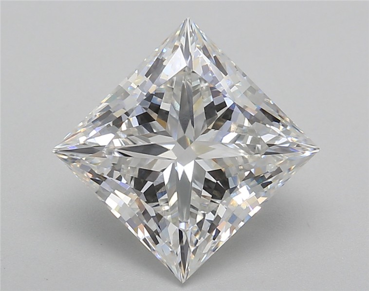 4.01 ct. princess Lab Grown Diamond front image
