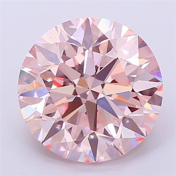 6.01 ct. round Lab Grown Diamond front image