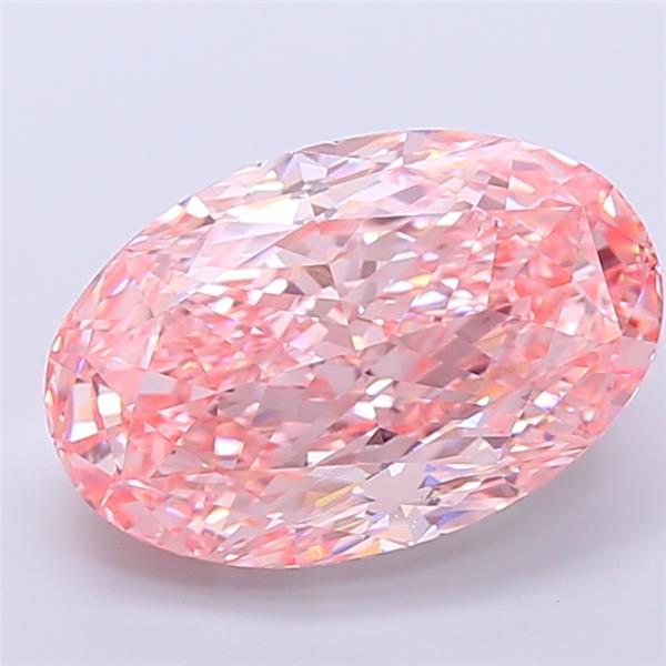 10.74 ct. oval Lab Grown Diamond front image