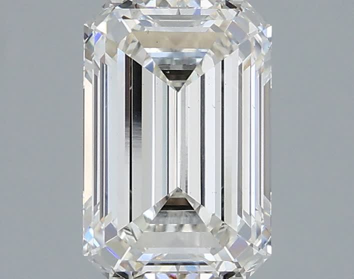 2.01 ct. emerald Lab Grown Diamond front image